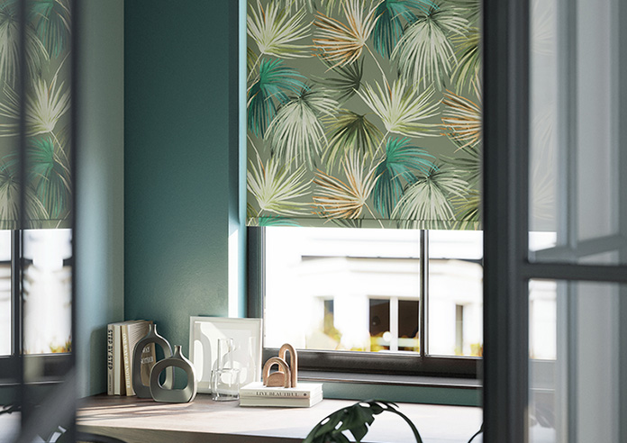 Azumi, Green Leaf - Roller Blind - Image 5